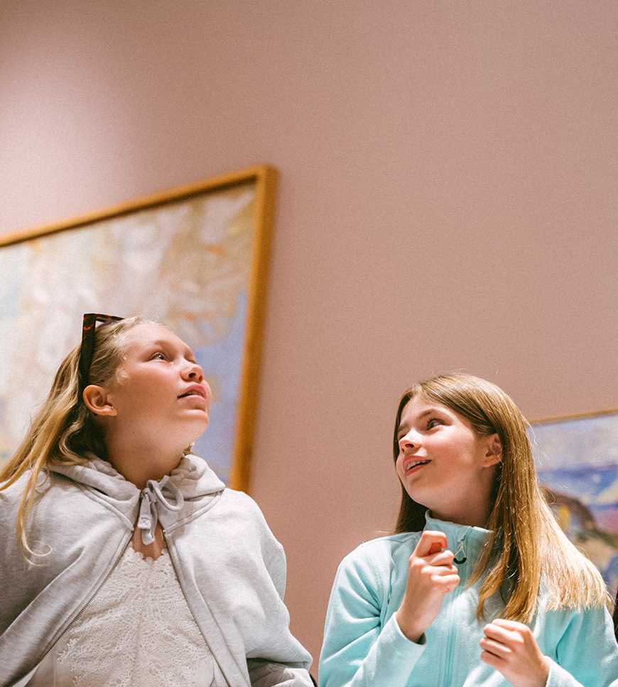 Visit from a school class