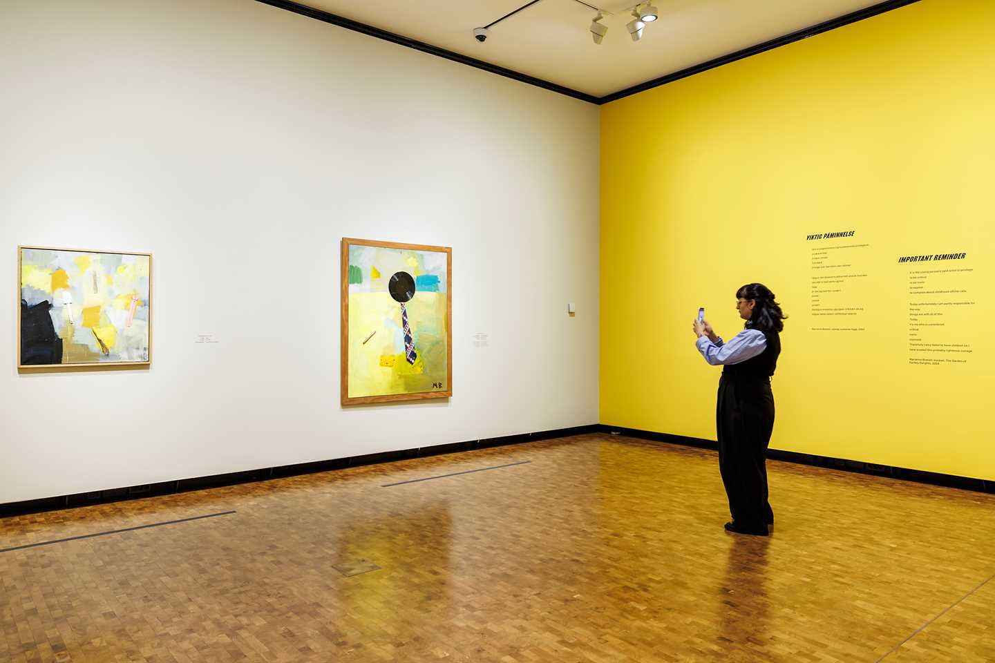 Installation view of the exhibition "Marianne Bratteli – Beating Heart". Photo: Kilian Munch © Munchmuseet