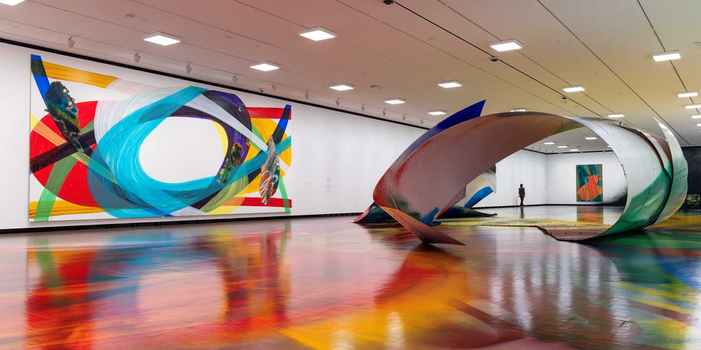 Installation view of the exhibition gallery. Photograph.