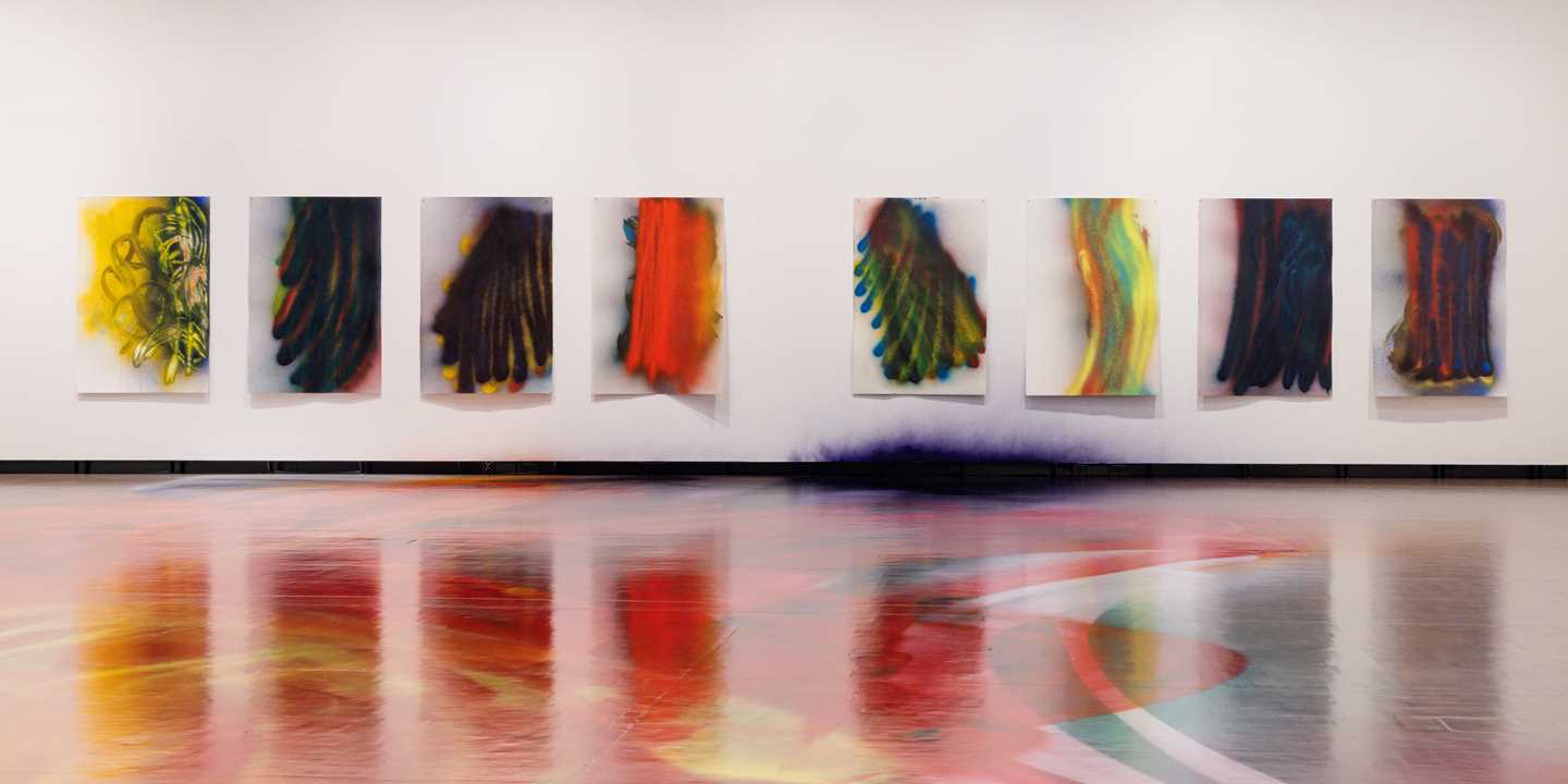 Installation view of the exhibition gallery. Photograph.