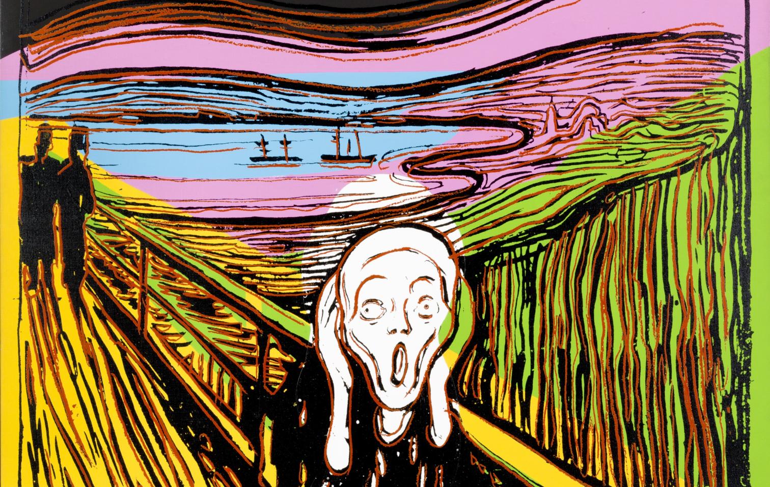 Andy Warhol: The Scream (After Munch), 1984. © The Andy Warhol Foundation for the Visual Arts. Photo: Sparebankstiftelsen DNB